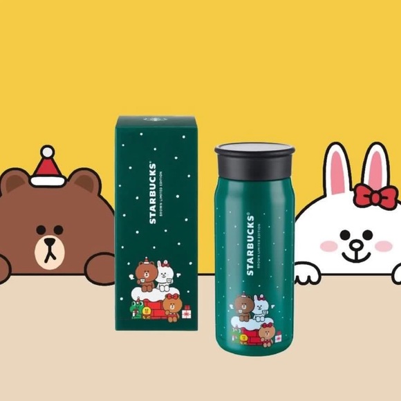 Starbucks Kitchen New Starbucks X Line Friends Steel Tumbler Poshmark